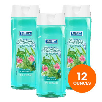 Eucalyptus and Mint Body Wash - 12 oz