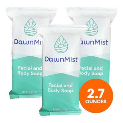 DawnMist Facial and Body Bar Soap - 2.7 oz, French Milled