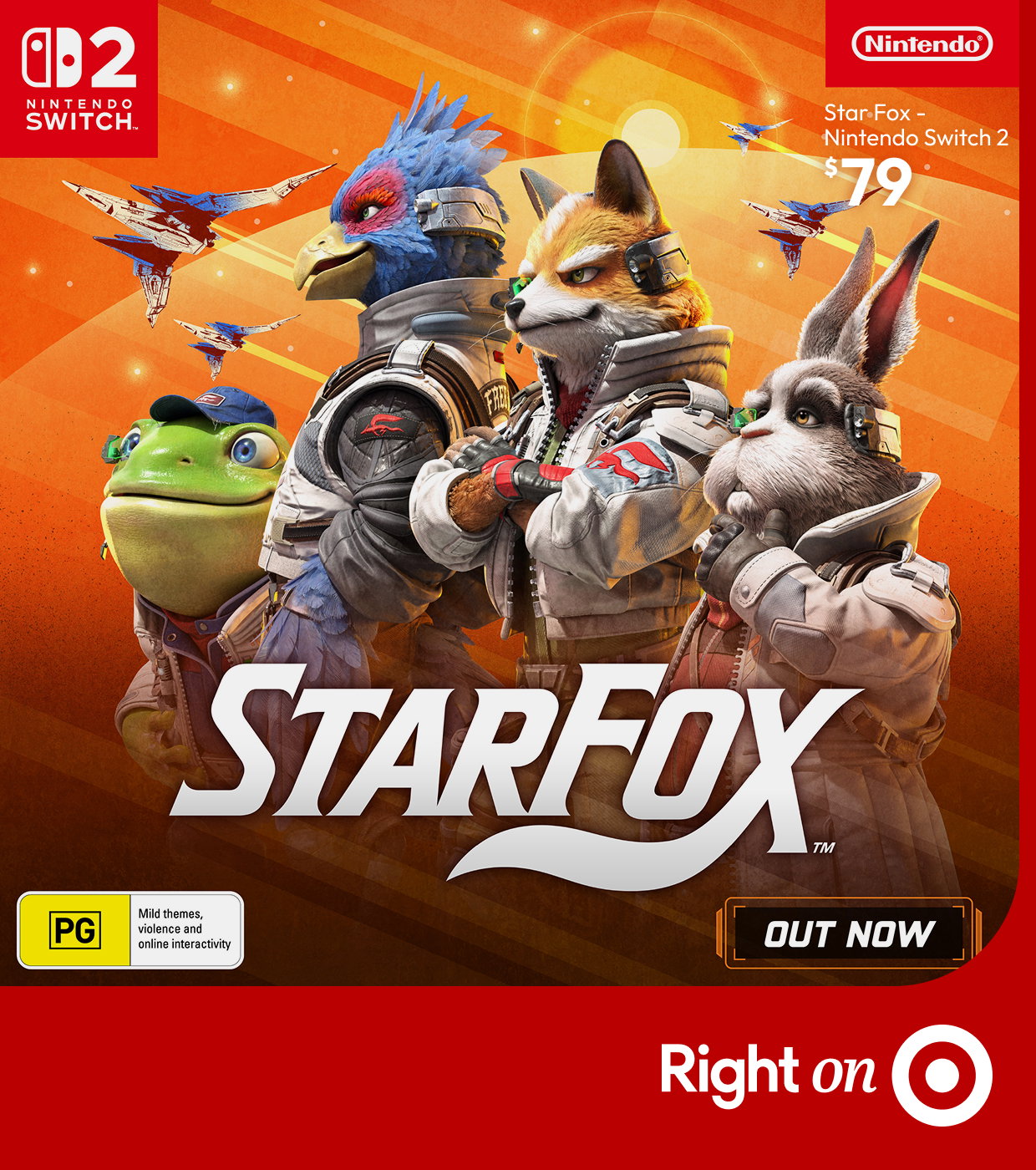 STAR FOX Nintendo Switch 2