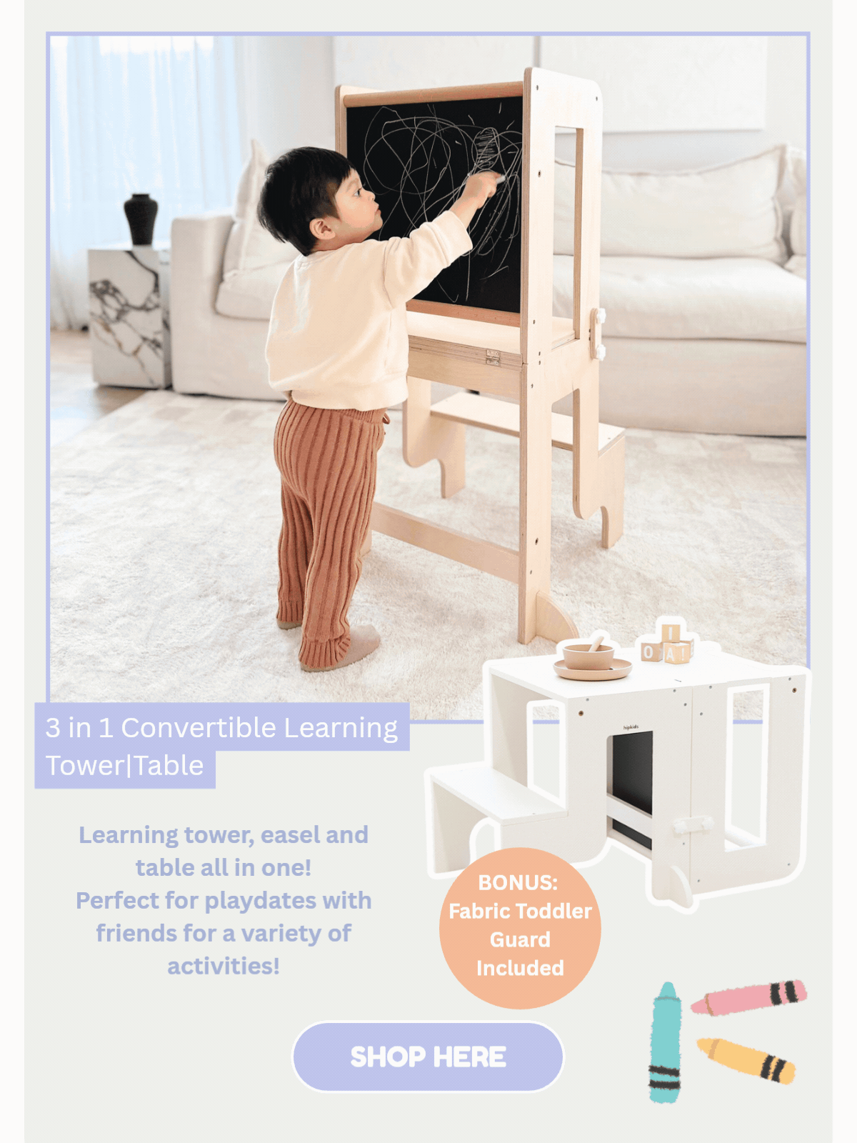 Shop 3 In 1 Convertible Learning Tower