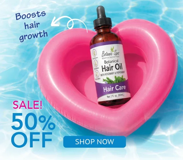 Botanical Hair Oil - Boosts Hair Growth
