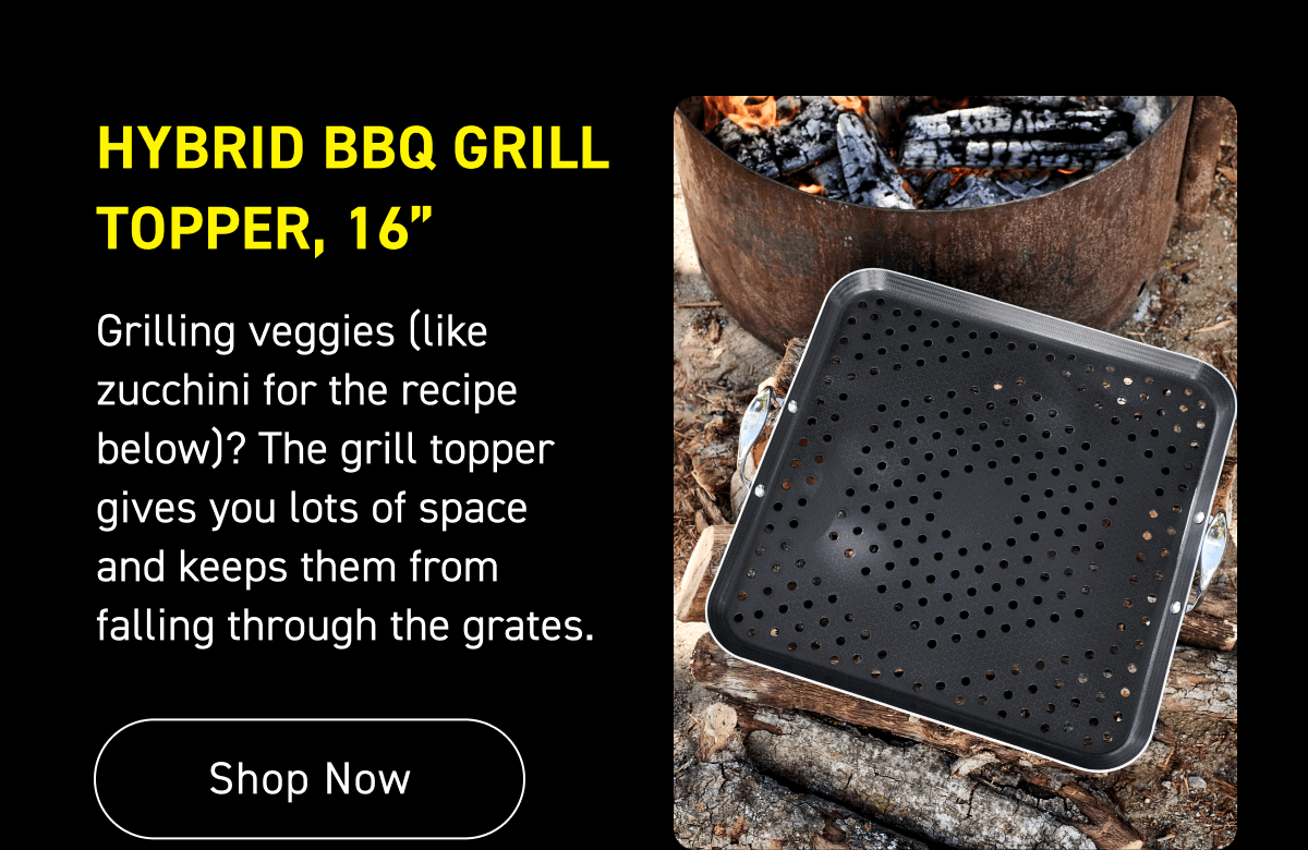 Hybrid BBQ Grill Topper [Shop Now]