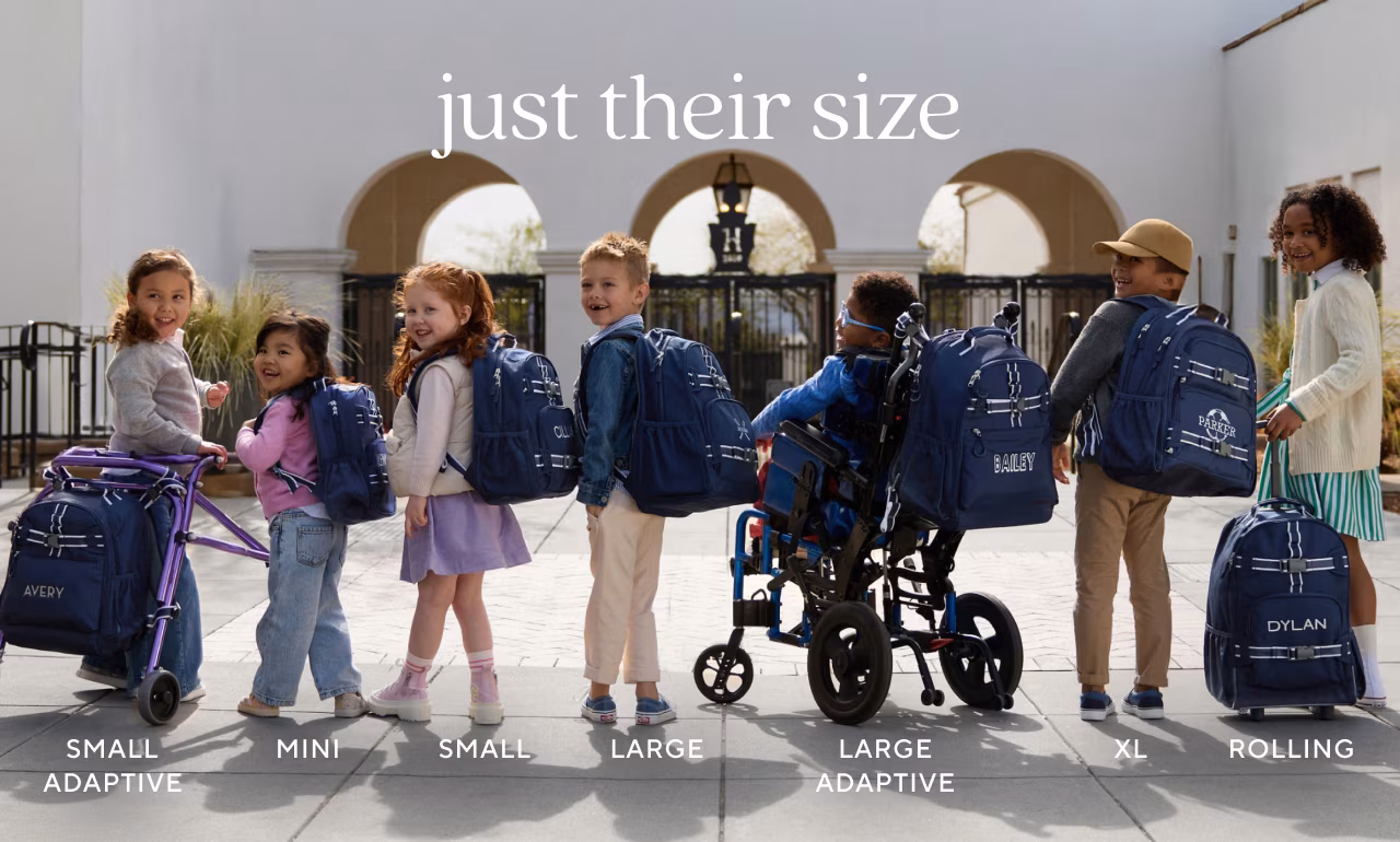 just their size