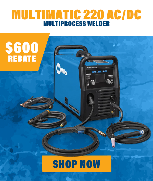 Miller Multimatic 220 AC/DC Multiprocess Welder (907757)