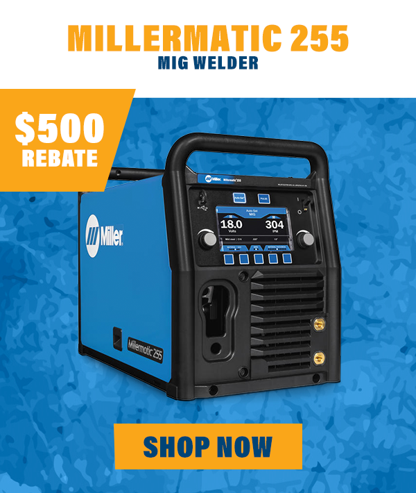 Miller Millermatic 255 MIG/Pulsed MIG Welder- 208/240V (907734)