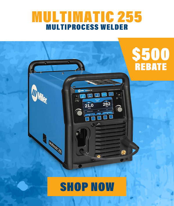 Miller Multimatic 255 Pulsed Multiprocess Welder (208-575V) (907728)