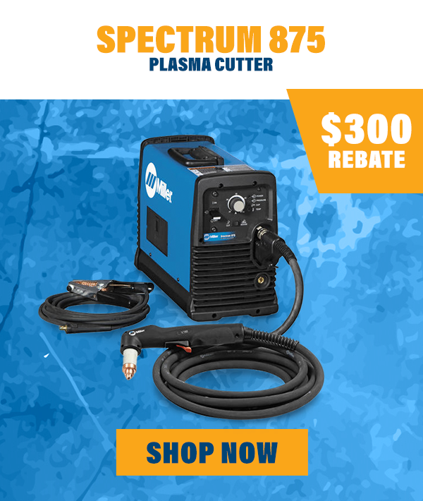Miller Spectrum 875 Plasma Cutter with 20 ft. Torch (907850)