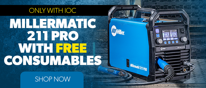 Millermatic 211 Pro with FREE Consumables