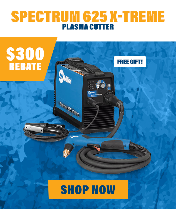 Miller Spectrum 625 X-Treme Plasma Cutter with 12 ft. Torch (907579)