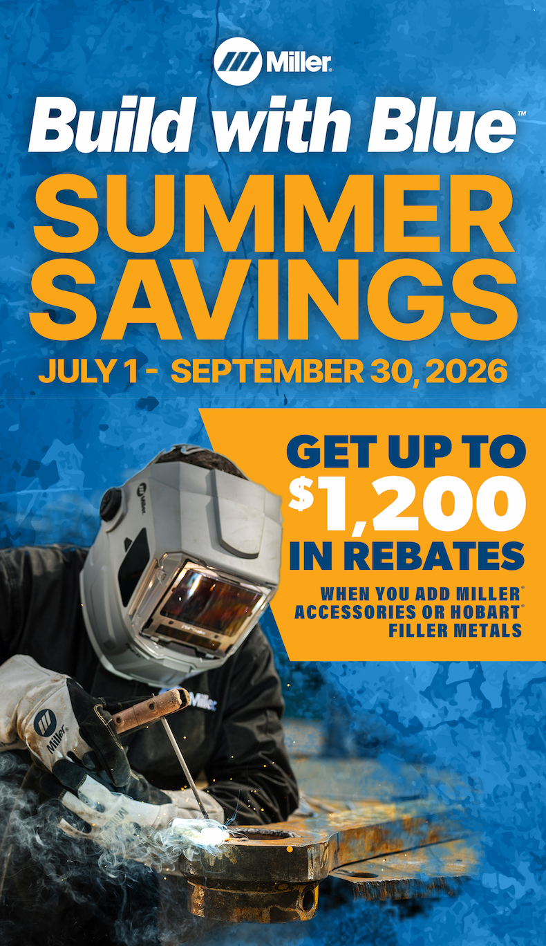 Miller Build with Blue Summer Rebates