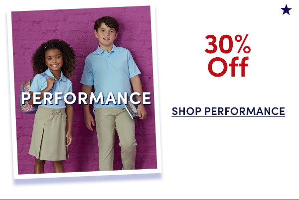 30% OFF PERFORMANCE