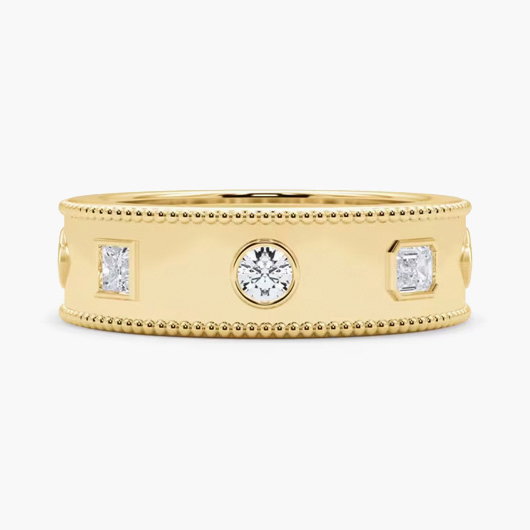 MIXED-SHAPE DIAMOND ETERNITY BAND