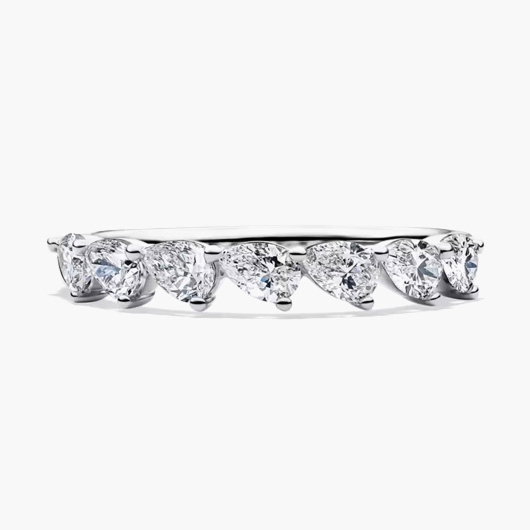 LAB GROWN DIAMOND SLANT BAND