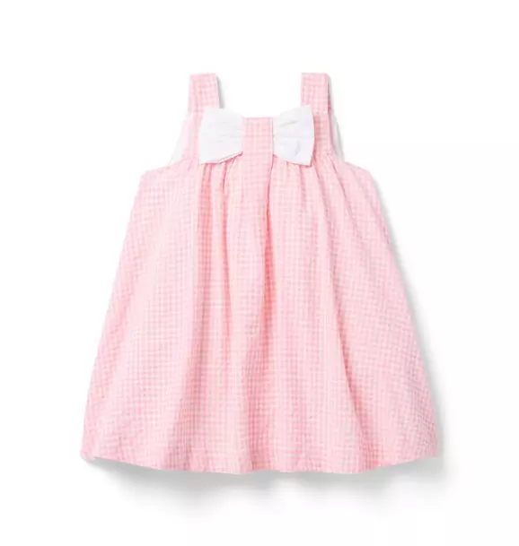 Baby Seersucker Gingham Dress