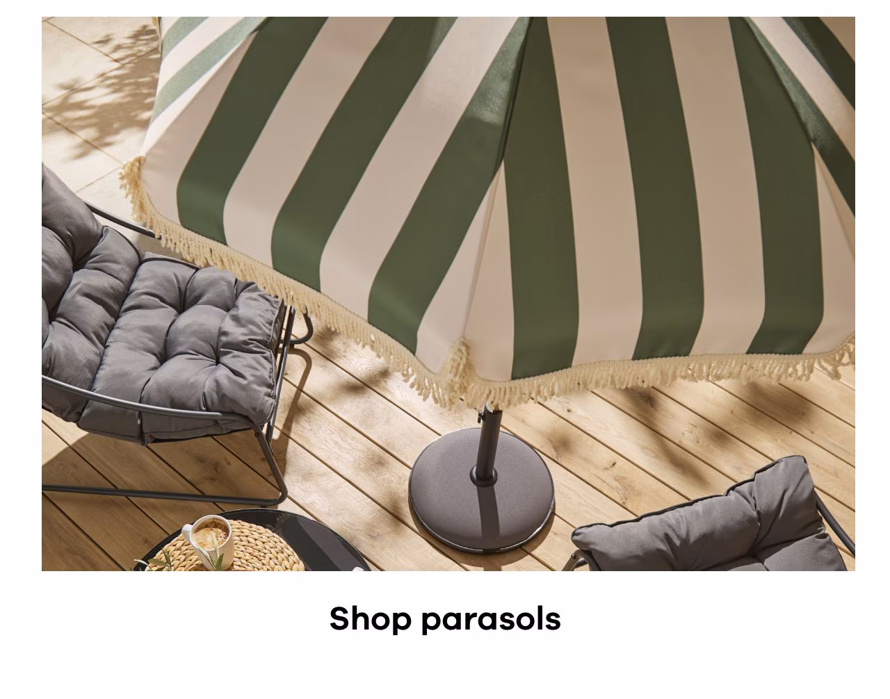 Shop parasols