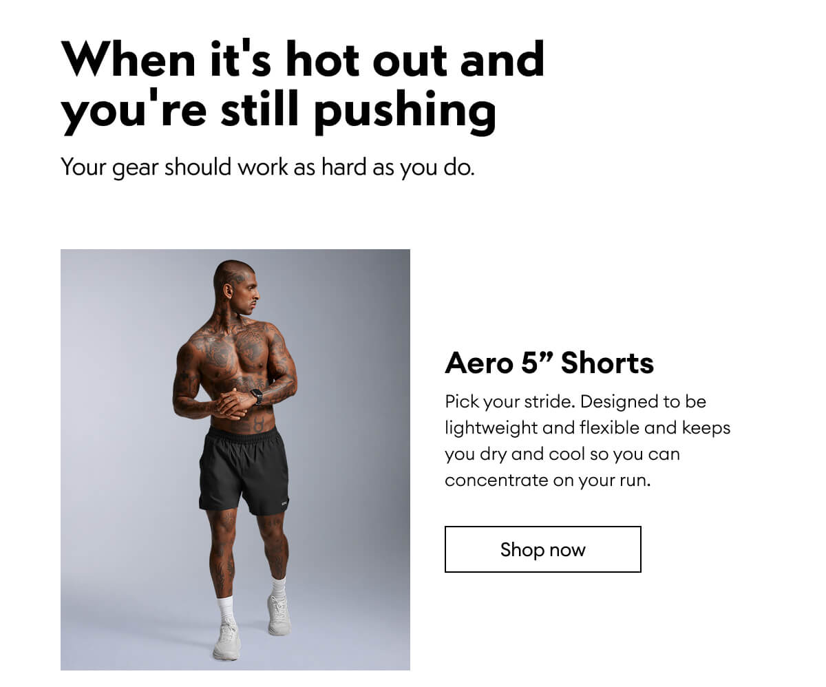 Aero 5” Shorts | Shop now