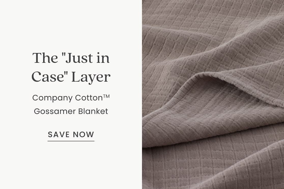 Company Cotton Gossamer Blanket
