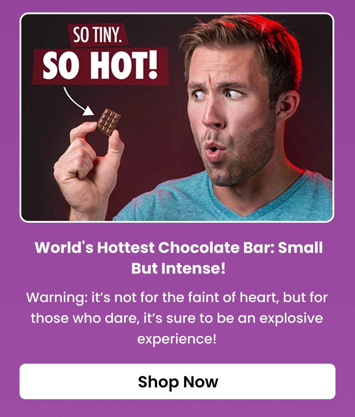 World's Hottest Chocolate Bar