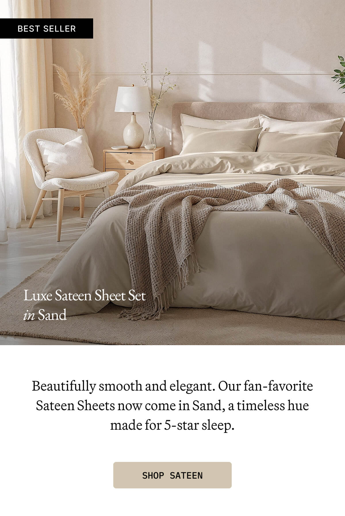 Luxe Australian Sateen Sheet Set
