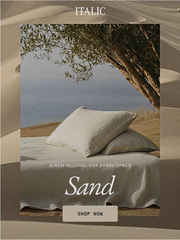 Introducing the Sand Edit.