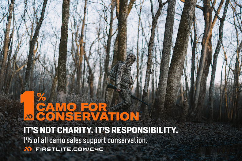 1% of all camo sales support conservation