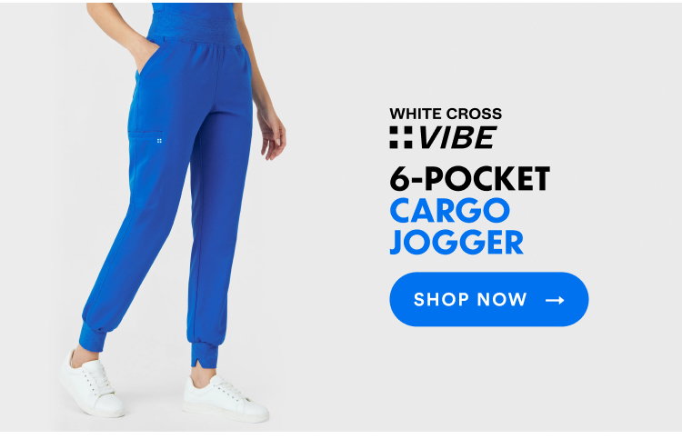 White Cross Vibe | 6-Pocket Cargo Jogger | Shop Now