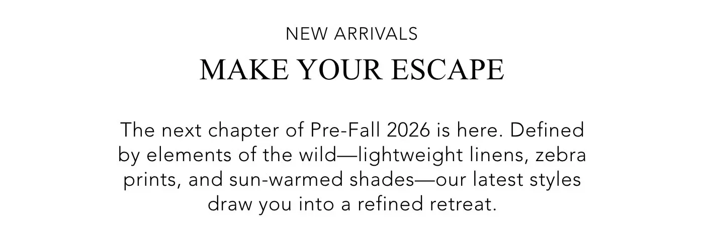 Pre-Fall 2026