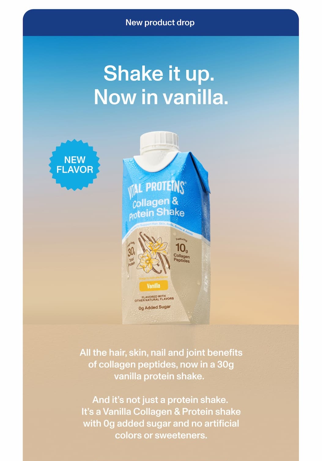 Shake it up. Now in vanilla.