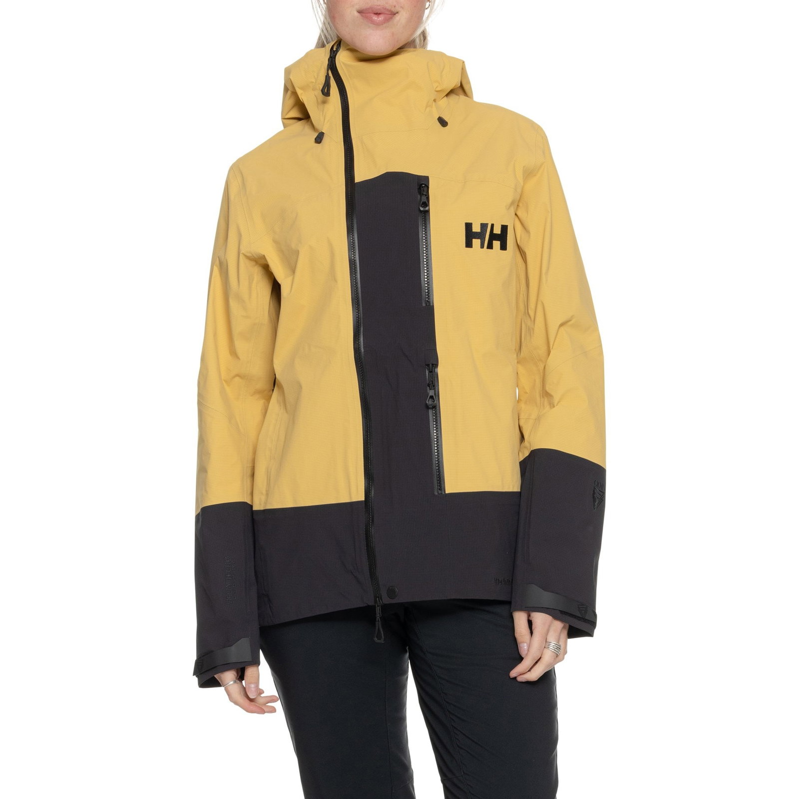 Helly Hansen Odin BC Infinity Shell Jacket for Women | Sand | Size Large | Breathable Fabric | Waterproof