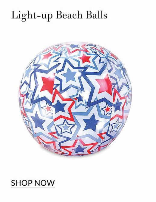 Light up beach balls