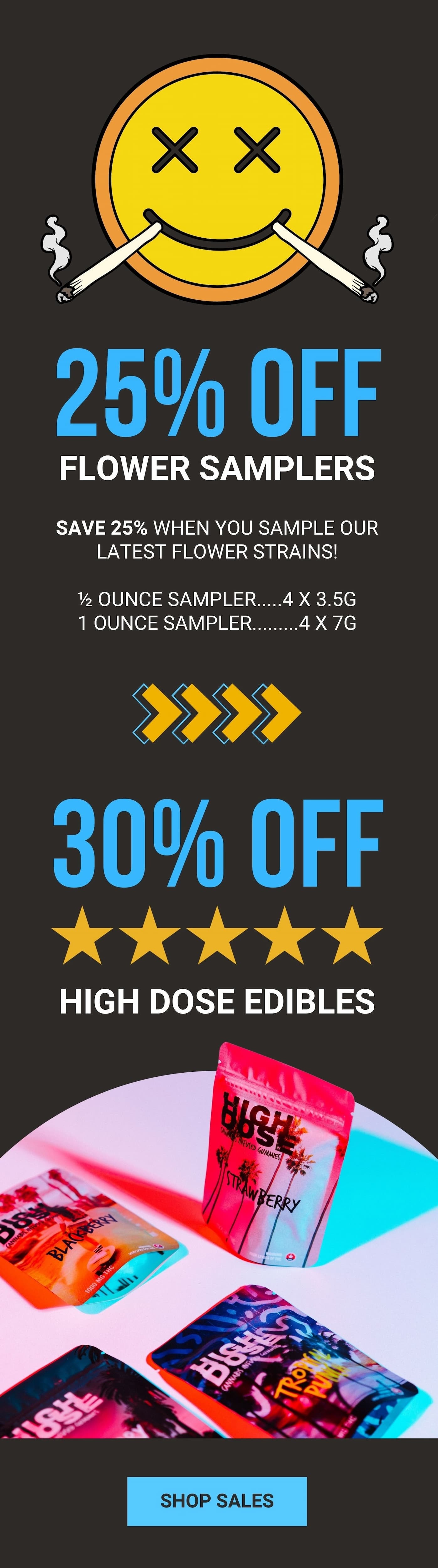 Sample and save - 25% off until Wednesday