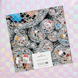 Disco fever puzzle with disco balls.