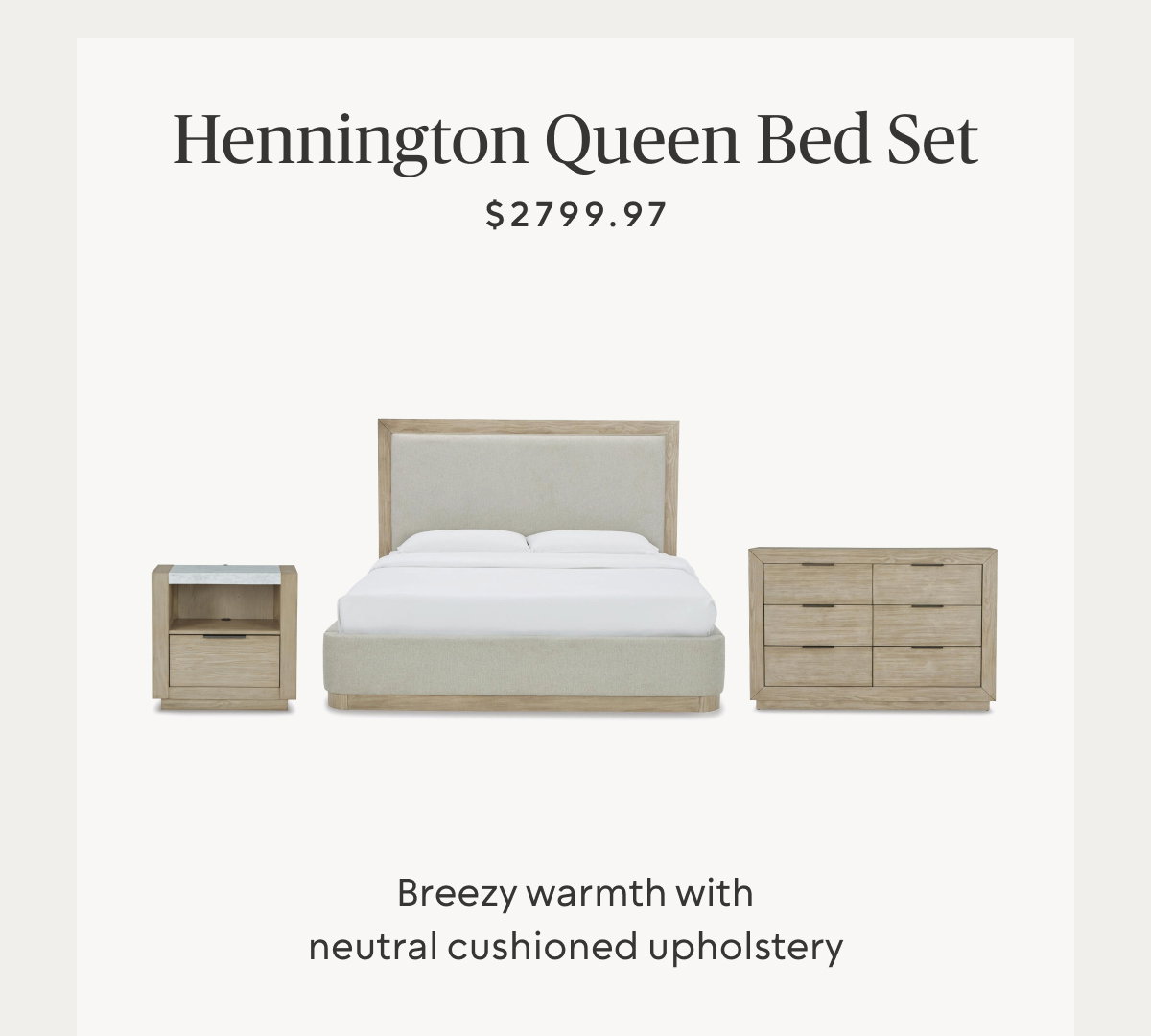 Hennington Queen Bed Set