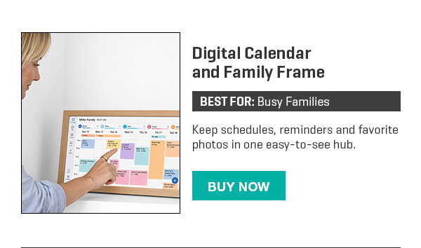 Digital Calendar and Family Frame