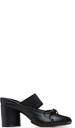 Black Anatomic Numeric Heels