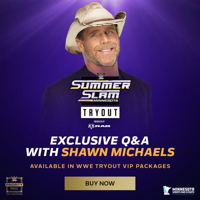 SummerSlam VIP Packages with Shawn Michaels