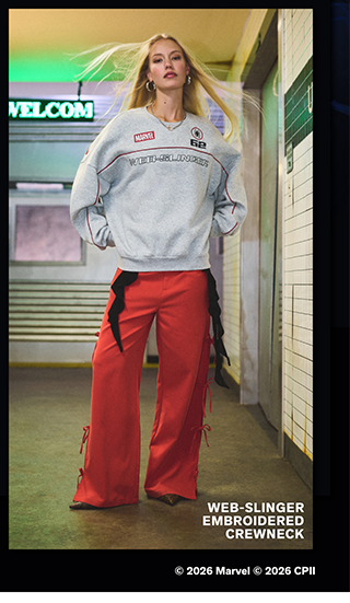 Web-Slinger Embroidered Crewneck