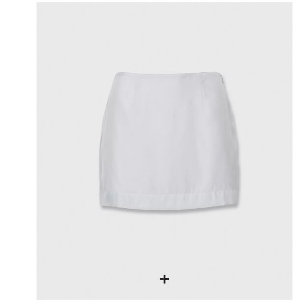 Shop Piper Organza Mini Skirt