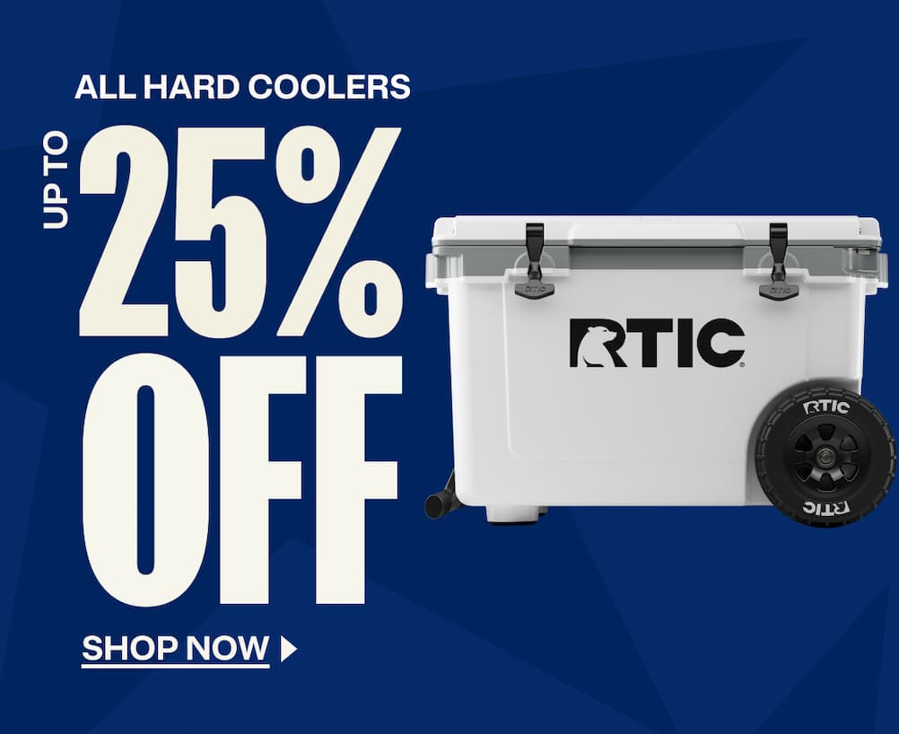 All Hard Coolers up to 25% off - shop now