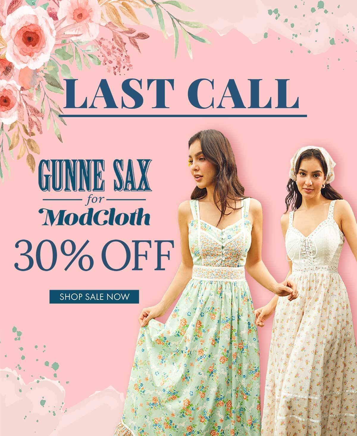 30% off Gunne Sax