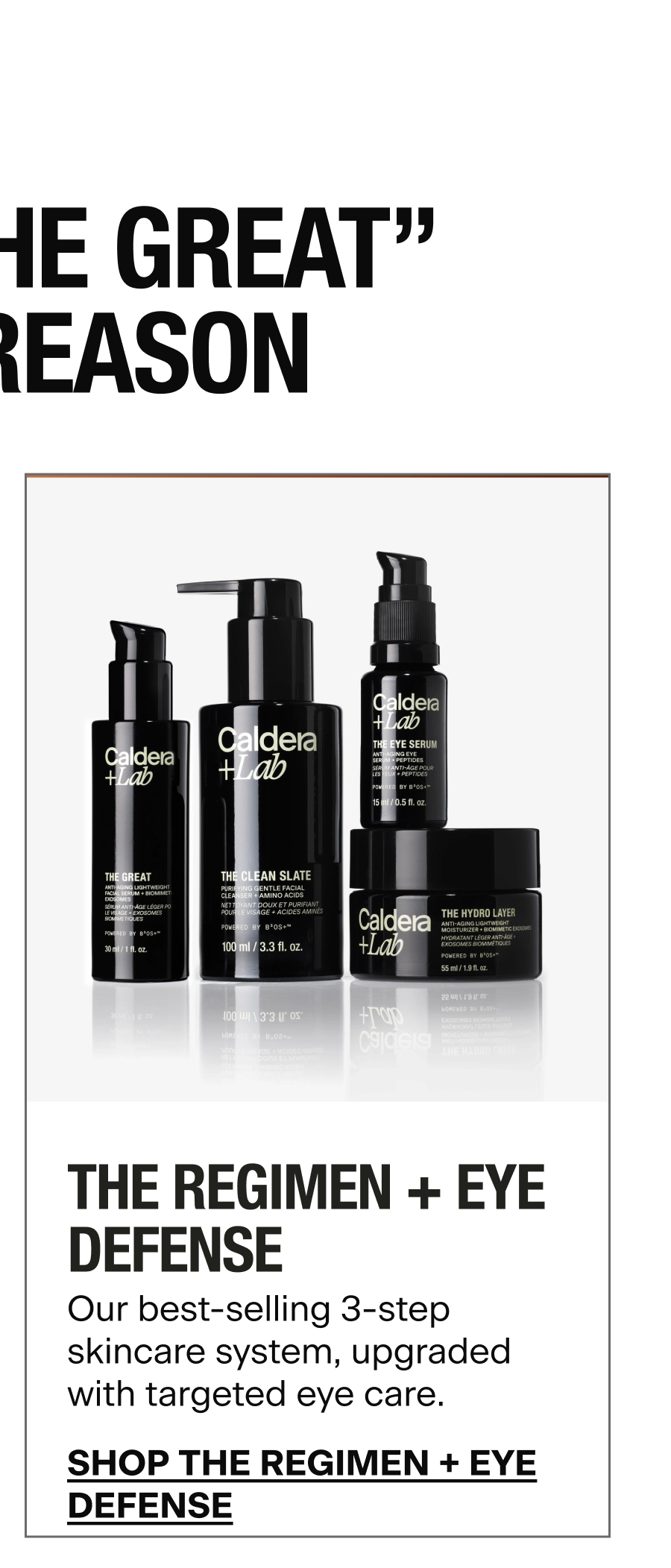 THE REGIMEN + EYE DEFENSE