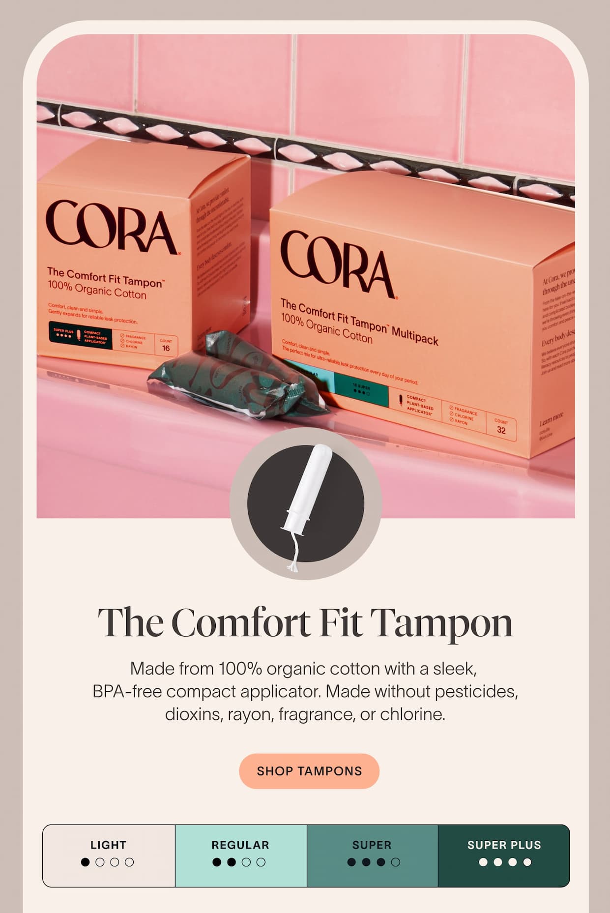 Shop Tampons