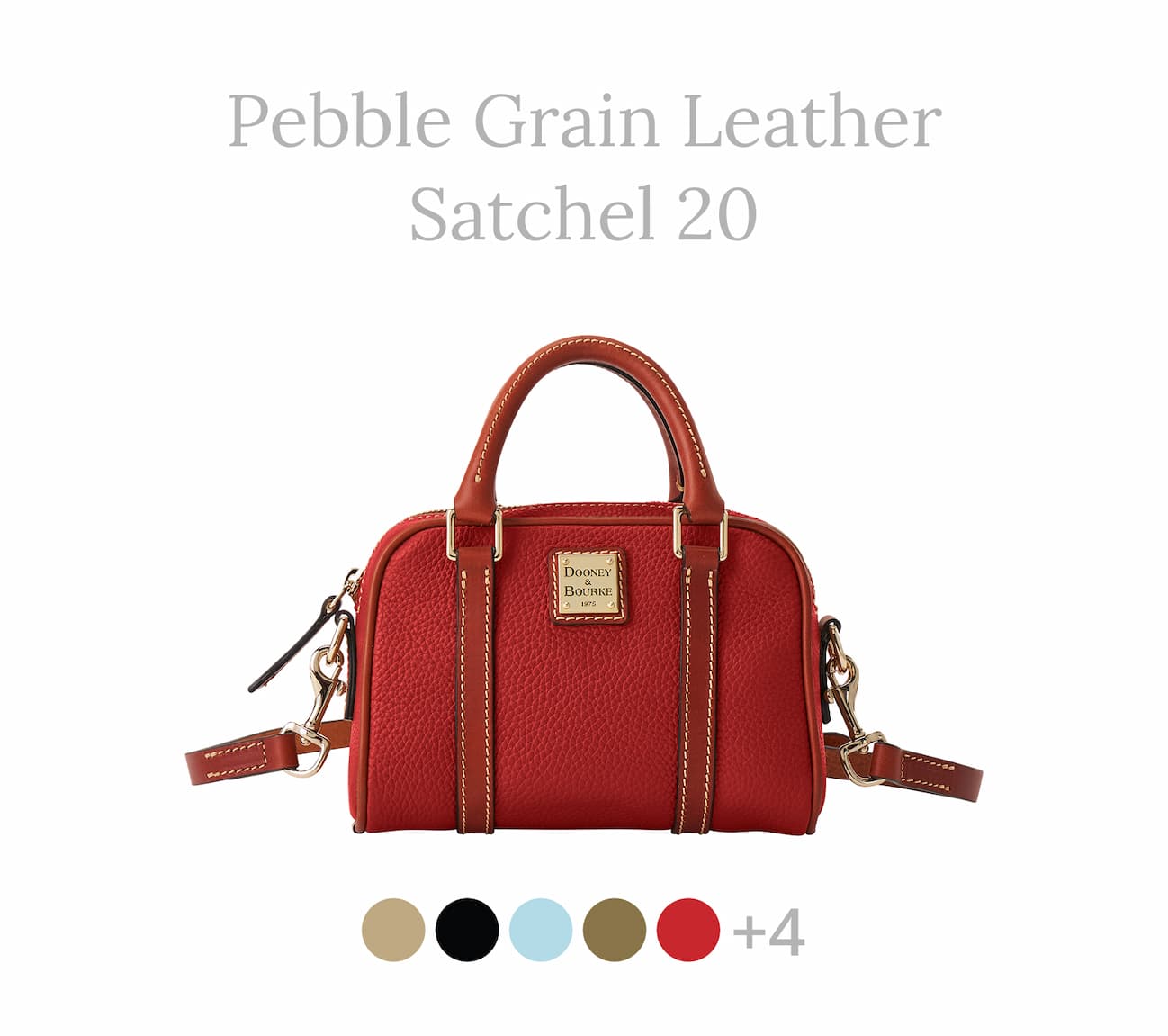 Pebble Grain Satchel 20