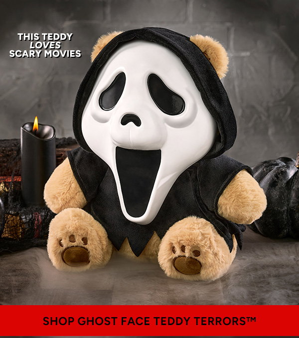 Shop Ghost Face Teddy Terrors