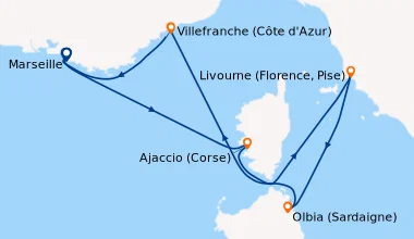Carte itinéraire