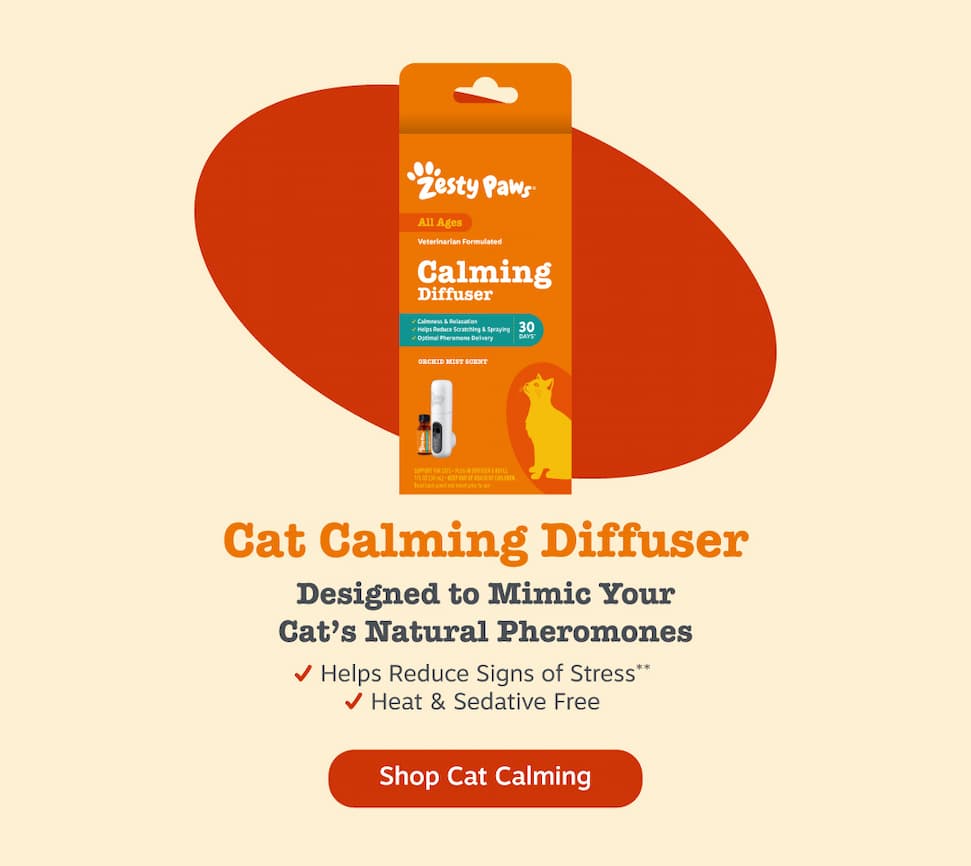 Cat Calming Diffuser. Designed to mimic your cat’s natural pheromones. Helps reduce signs of stress. Heat & sedative free. Shop Cat Calming.