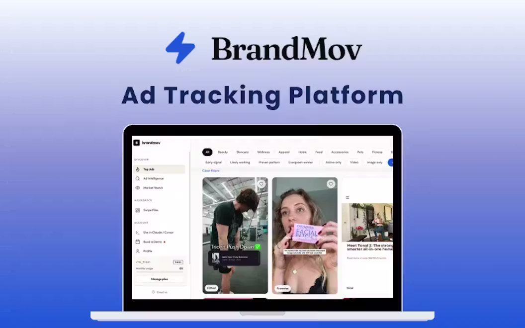 BrandMov – Turn Competitor Ad Insights Into Better Campaigns