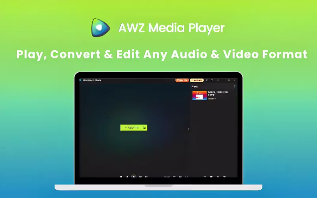AWZ Media Player for Windows – Play, Convert & Edit Any Audio & Video Format