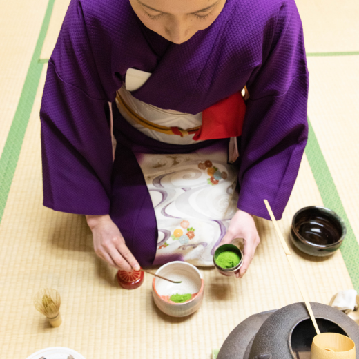 Tea making, Japan