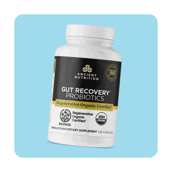 Regenerative Organic Certified® Gut Recovery Probiotics